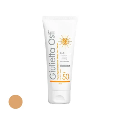 کرم ضد آفتاب رنگی spf 50 جولیتا اُستی