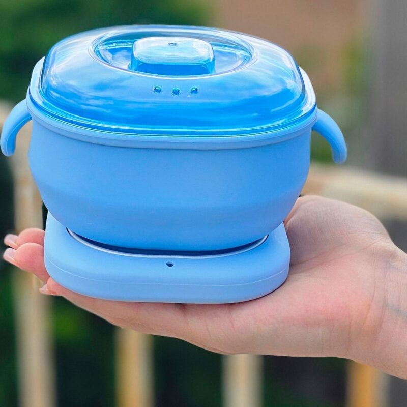 دستگاه وکس سیلیکونی تاشو wax warmer✔