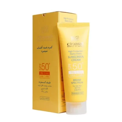 کرم ضدآفتاب بی‌رنگ سینره، مدل SPF50حجم 50 میلی‌لیتر✔