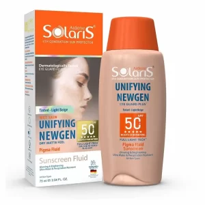 ضد آفتاب ضد لک رنگی یونی فایینگ نیوژن ( بژ روشن ) +SPF 50 حجم 75 میل✔