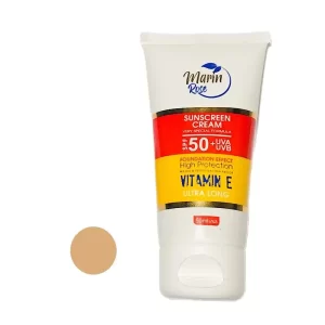 کرم ضد آفتاب رنگی مارین رز SPF 50 مدل M 03  حجم 50 میلی‌لیتر✔